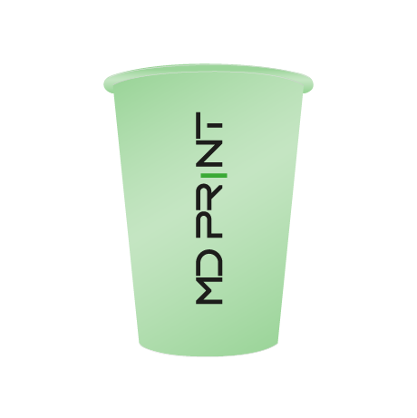 Pappbecher BIO | 400 ml einwandig | rundum bedruckt