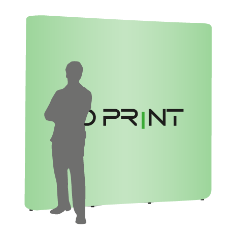 Pop-Up Faltwand | 3 x 3 Felder gerade | einseitig bedruckt